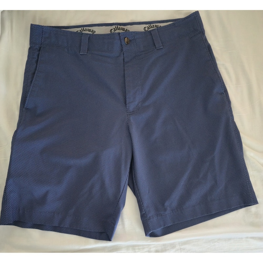 NWOT Callaway Blue Patterned‎ Shorts 34
